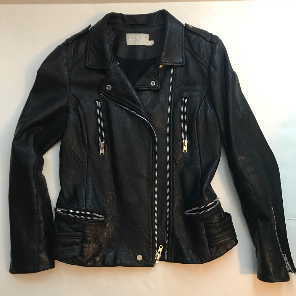 SOLD - Walter Baker Aggie Leather Jacket